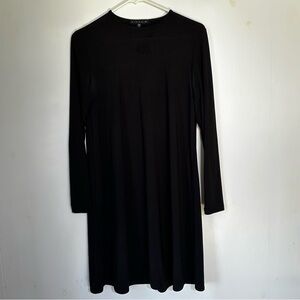 Tiana B. Black Long Sleeve Dress